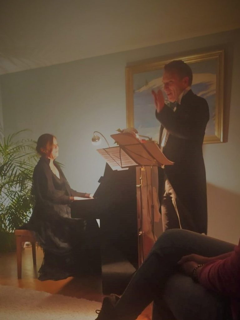 Kersti Löscher (Klavier), Peter Haug-Lamersdorf (Declamation)